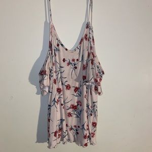 American Eagle cold shoulder top